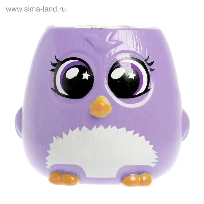 Набор для опытов, для детей &laquo;Пташки, выращиваем травку&raquo;, растение в фиолетовом горшочке