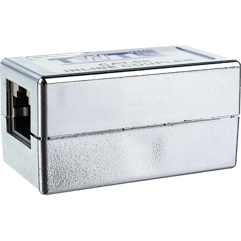 Адаптер проходной TWT TWT-CP45STP5E RJ-45, экранированный, категории 5е