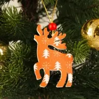 Елочная игрушка «Сказочный олень», 1 шт., МИКС