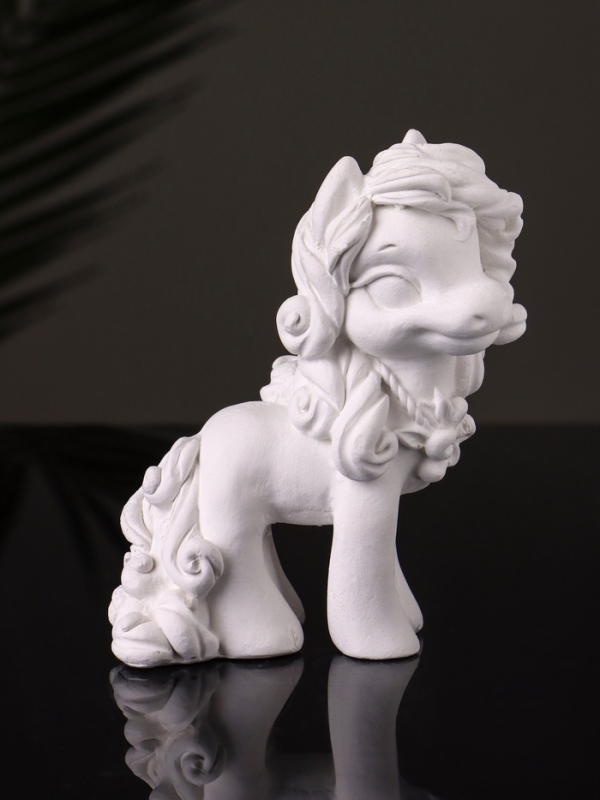 Статуэтка  Статуэтка "Пони Красотка" 10х7х5 см, натуральный