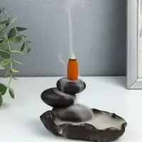 Подставка для благовоний TAKE IT EASY &laquo;Баланс и рыбки&raquo;, стелющийся дым, 4.3&times;3.5&times;6 см