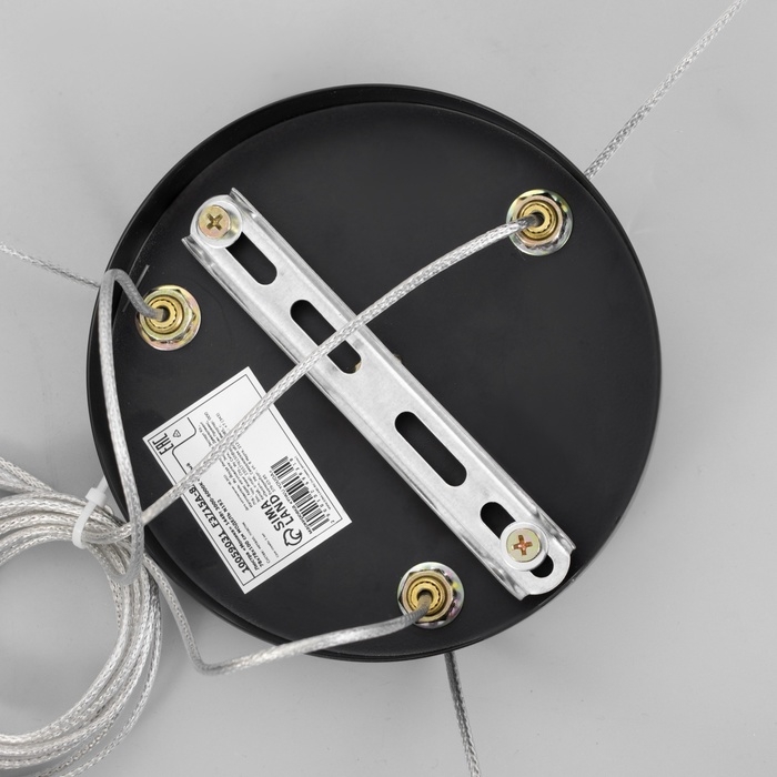 Люстра Люстра "Моника" 6хLED 144Вт 3000-6000К черно-золотой 78х78х100 см