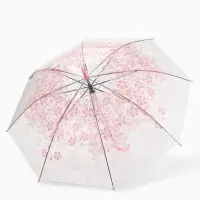 Зонт - трость полуавтоматический Spring, 8 спиц, R=46/52 см, D=92 см, МИКС