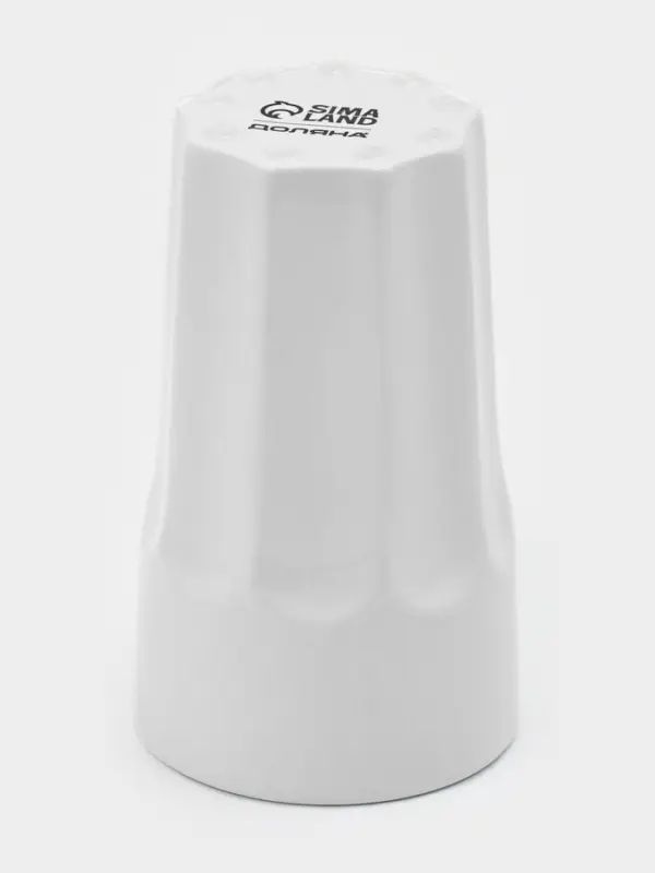 Стаканы Доляна &laquo;Классика&raquo;, набор 2 шт., 500 мл, керамика, белые