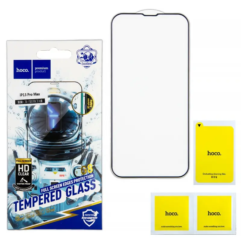 Защитное стекло для iPhone 13 Pro Max/14 Plus G8 HOCO
