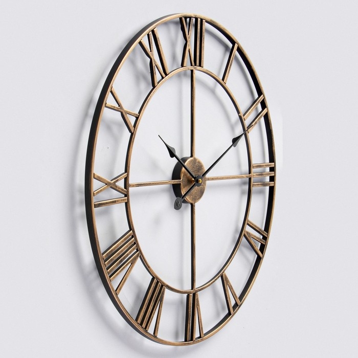 Часы настенные, серия: Лофт,  Часы настенные, серия: Лофт, "Талан",  дискретный ход, d-60 см