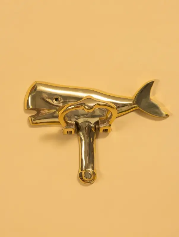 Дверной молоток "Кашалот" 11х16 см