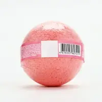 Бомбочка для ванны, 120 г, аромат клубника со сливками, PICO MICO