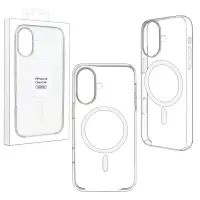 Чехол iPh 16 Clear Case PC (MagSafe + анимация NFC) ORG