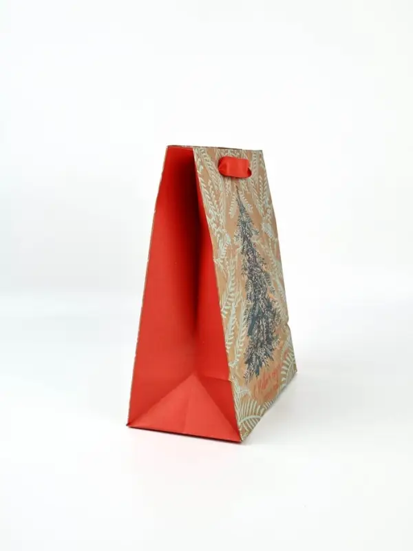 Набор пакетов крафтовых &laquo;Новогоднее поздравление&raquo;