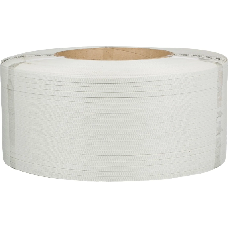 Стреппинг лента Полипропиленовая 9мм х 0,5 (4000 м.) Белая