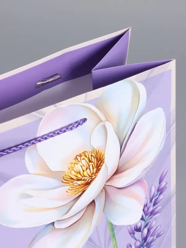 Пакет подарочный ламинированный "От всего сердца" 26 х 12 х 32 см