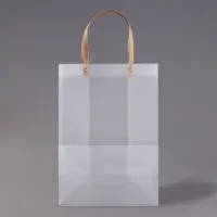 Пакет подарочный PP, прозрачный, матовый, 25&times;15&times;35 см