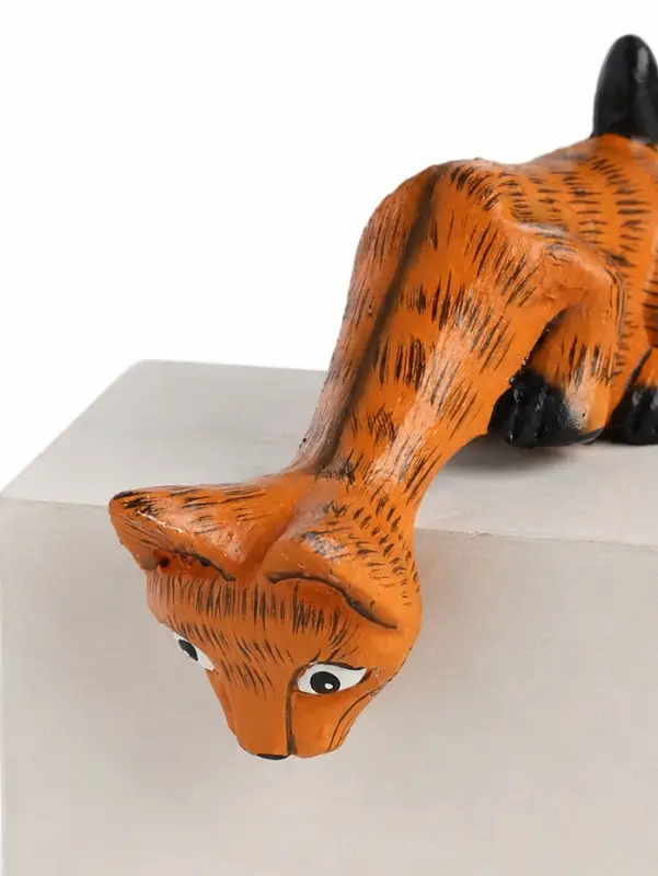 Фигура &laquo;Котёнок Рыжик подглядывает&raquo;, 17&times;14&times;6 см, дерево
