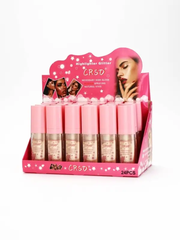 Хайлайтер мерцающий для лица и тела оттенок №4