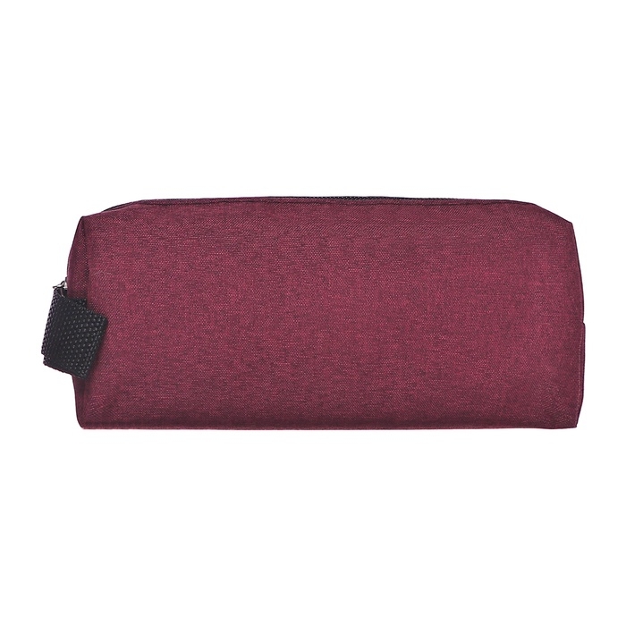 Пенал школьный «Бордо», на молнии, МИКС Пенал школьный «Бордо», на молнии, МИКС