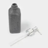 Набор аксессуаров для ванной комнаты &laquo;Гранит&raquo;, 4 предмета, дозатор 350 мл, мыльница, 2 стакана, серый