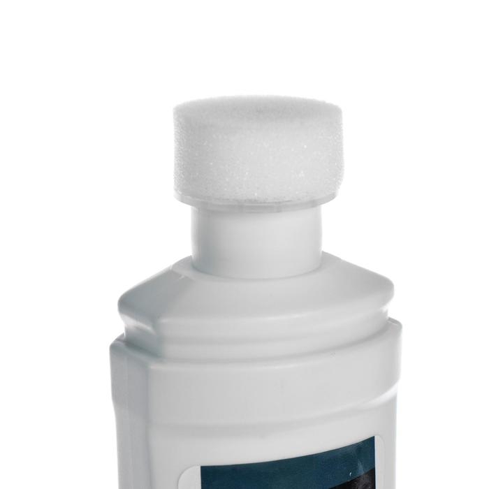 Крем - краска для замши, флакон с губкой 75 мл, черный  Крем - краска для замши, флакон с губкой 75 мл, черный "Штрих"