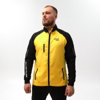 Ветровка ONLYTOP унисекс black/yellow, р. 42