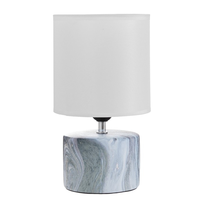 Настольная лампа Настольная лампа "Сафари К" Е27 40Вт бело-голубой 12,5х12,5х29 см RISALUX