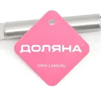Кондитерская лопатка - палетка изогнутая Доляна, 31.5&times;3 см, рабочая часть 16.7 см, для блинов, серебристая