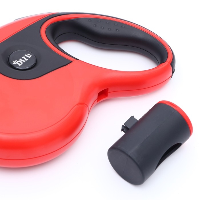 Рулетка DIIL, 8 м, до 50 кг, лента, прорезиненная ручка, красная с чёрным Рулетка DIIL, 8 м, до 50 кг, лента, прорезиненная ручка, красная с чёрным