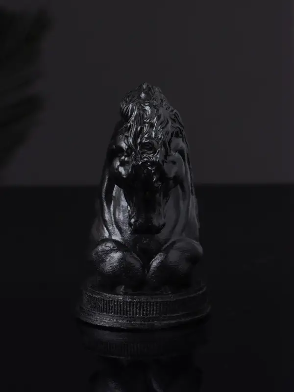 Фигура Фигура "Конь" 9х6 см, черный