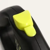 Рулетка Flexi Safari M, 5 м, трос, до 20 кг, желтый леопард (yellow Leopard)