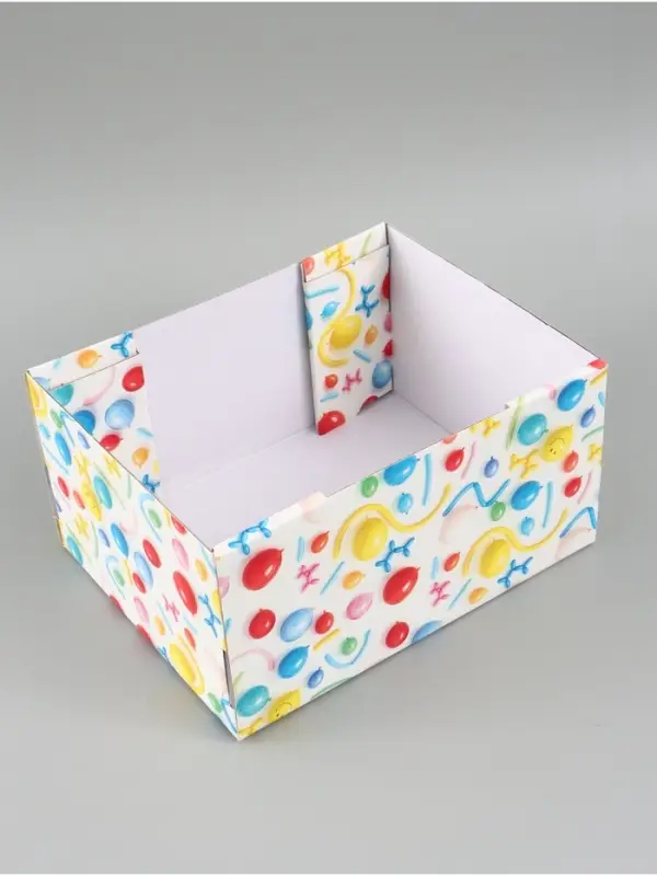 Коробка складная &laquo;Шарики&raquo;, 31 х 25,5 х 16 см