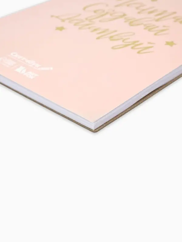 Скетчбук &laquo;Мечтай. Создавай. Действуй&raquo;, розовый, А5, 40 л, 100 г/м&sup2;