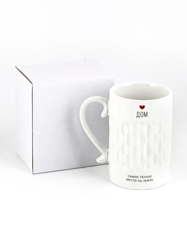 Кружка керамическая Дорого внимание «Дом», 300 мл Кружка керамическая Дорого внимание «Дом», 300 мл