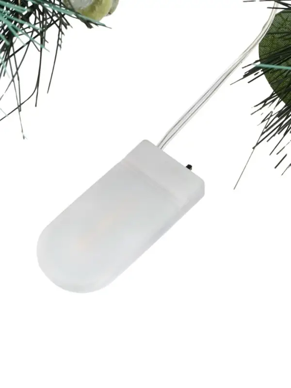 Декор настенный «Снежноягодник», 72×20 см, 18 LED, от батареек CR2032×2, свечение тёплое белое Декор настенный «Снежноягодник», 72×20 см, 18 LED, от батареек CR2032×2, свечение тёплое белое