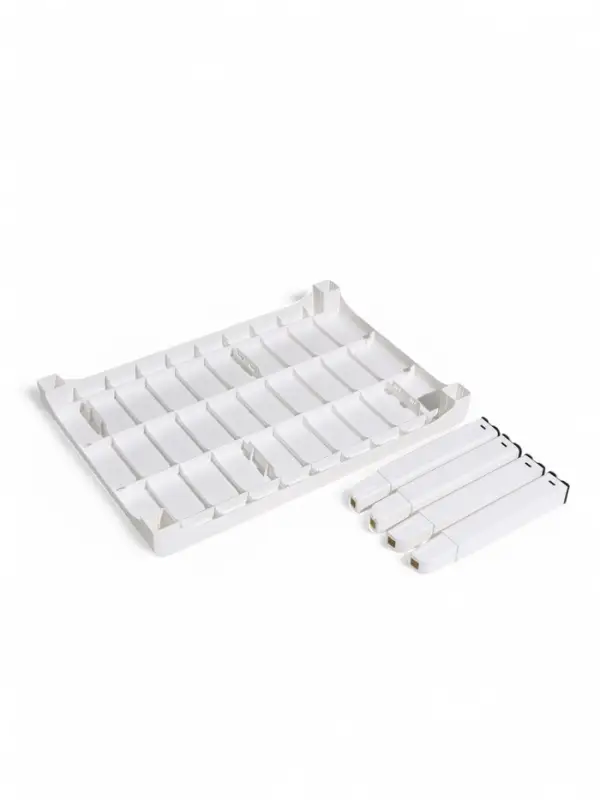 Набор садовой мебели "Евпатория" 4 предмета: 2 кресла, стол, диван 2-х местный, цвет белый