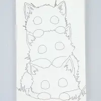 Картина по номерам на холсте &laquo;Башня из котиков&raquo;, 20&times;30 см
