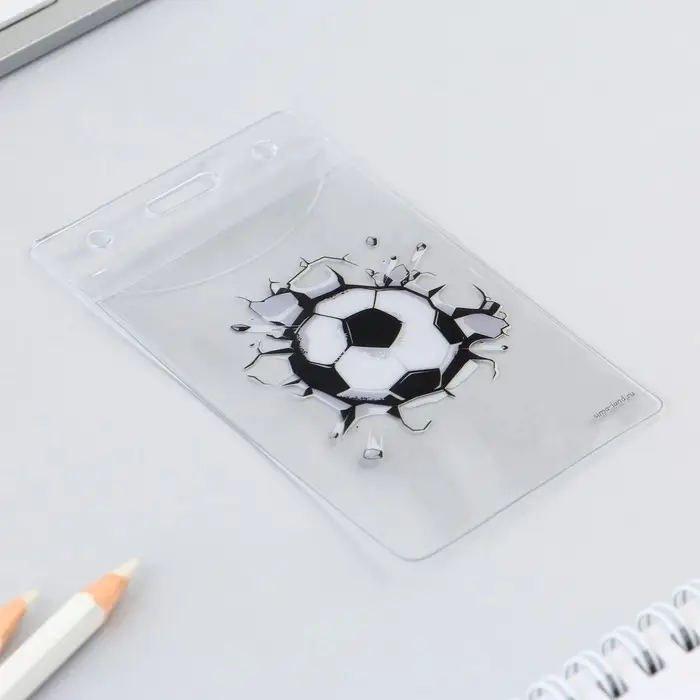 Чехол для бейджа «Мяч», 6,5 х 10,4 см Чехол для бейджа «Мяч», 6,5 х 10,4 см