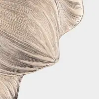 Набор салфеток для стола Доляна &laquo;Цветок&raquo;, 38&times;38 см, 4 шт., ПВХ, золотистый