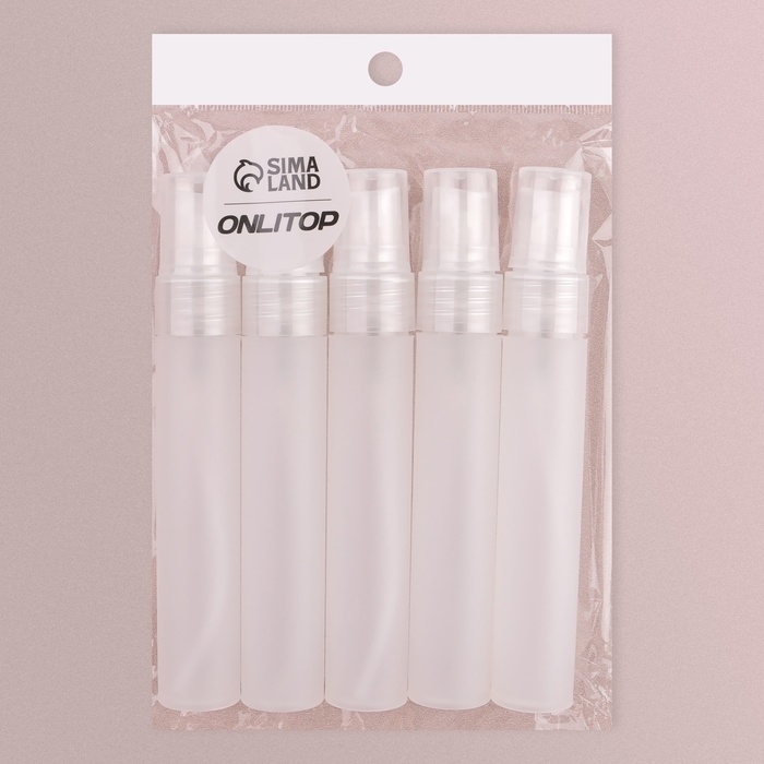 Флакон для парфюма, с распылителем, 20 мл, цвет белый Флакон для парфюма, с распылителем, 20 мл, цвет белый