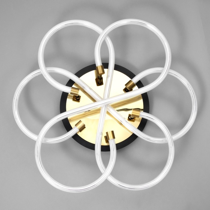 Люстра Люстра "Риоли" LED 96Вт золото 60х60х6 см BayerLux