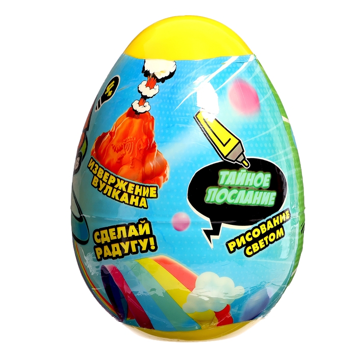 Набор для опытов «Меганабор для опытов» в яйце, 10 опытов Набор для опытов «Меганабор для опытов» в яйце, 10 опытов