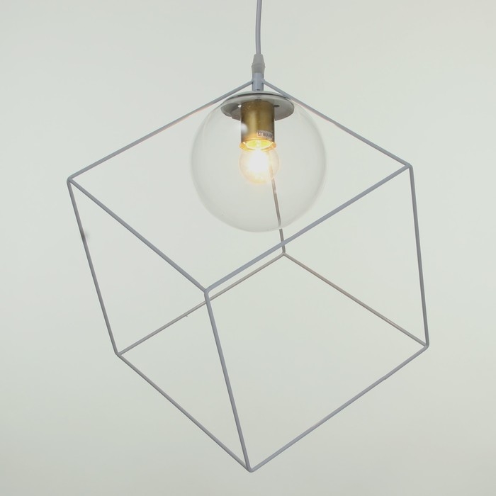 Светильник BayerLux 2467/1WT E27 40Вт белый 25х25х25-125 см