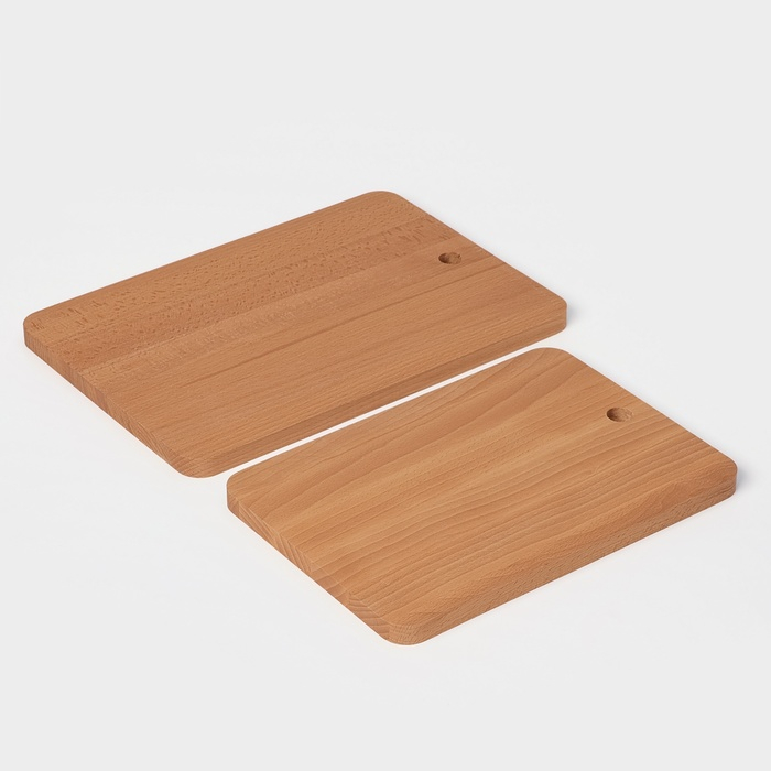 Нaбор досок разделочных нa подстaвке Adelica, 2 шт: 30×21 см, 35×24,5 см, мaссив букa Нaбор досок разделочных нa подстaвке Adelica, 2 шт: 30×21 см, 35×24,5 см, мaссив букa