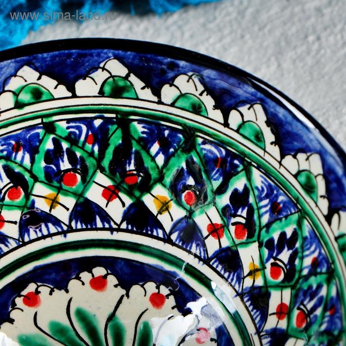 Коса Риштанская Керамика  Коса Риштанская Керамика "Узоры" 15 см, малая, микс