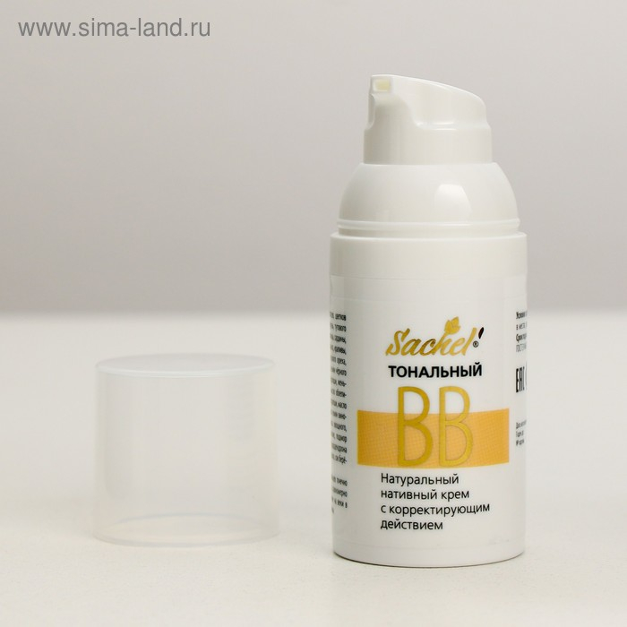 Тональный BB- крем «Сашель», натуральный, 30 мл Тональный BB- крем «Сашель», натуральный, 30 мл