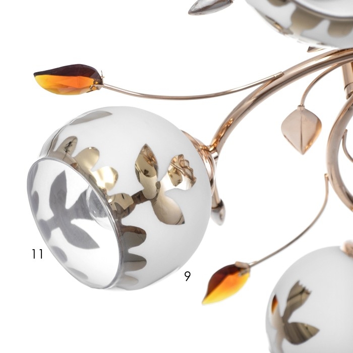 Люстра Люстра "Адель" 5х40Вт Е27 Золото МОДЕЛЬ: 2612361