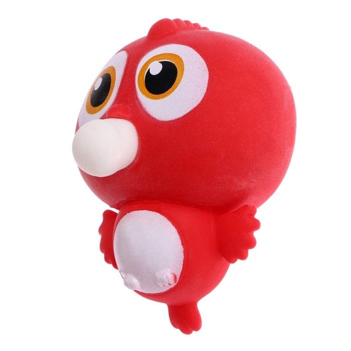 Мялка «Птица» надувает шарик Мялка «Птица» надувает шарик