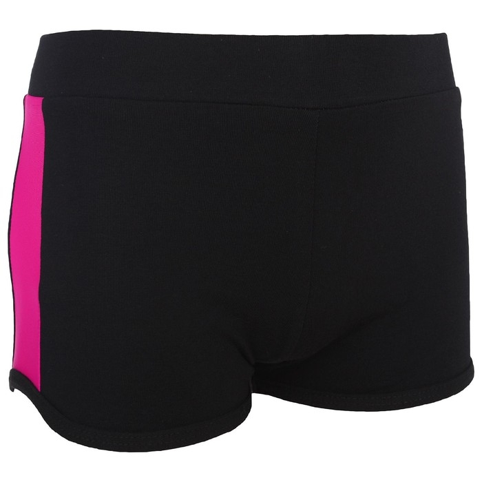 Шорты для гимнастики и танцев Grace Dance, р. 30, цвет чёрный Шорты для гимнастики и танцев Grace Dance, р. 30, цвет чёрный