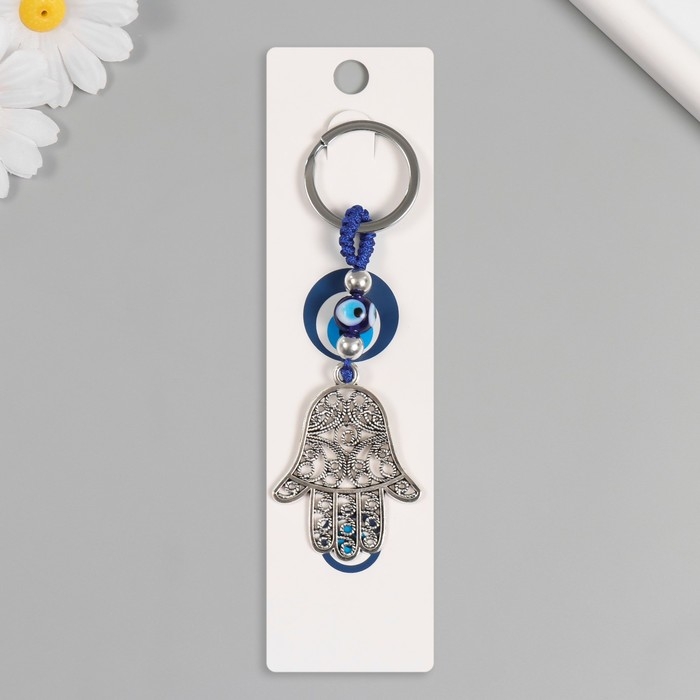 Брелок от сглаза металл Брелок от сглаза металл "Рука Фатимы ажурная" 4,2х5,5 см