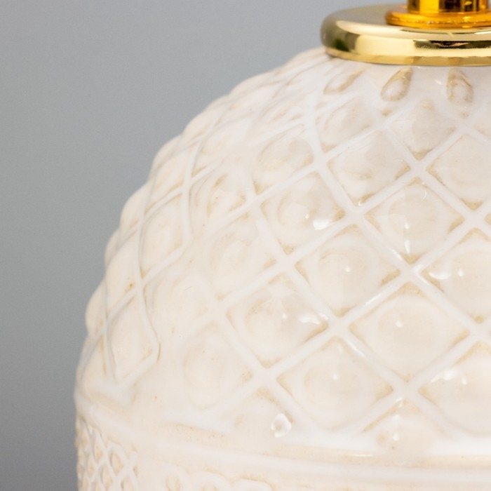 Настольная лампа Настольная лампа "Антеро" E14 40Вт бежевый 15х15х29 см RISALUX