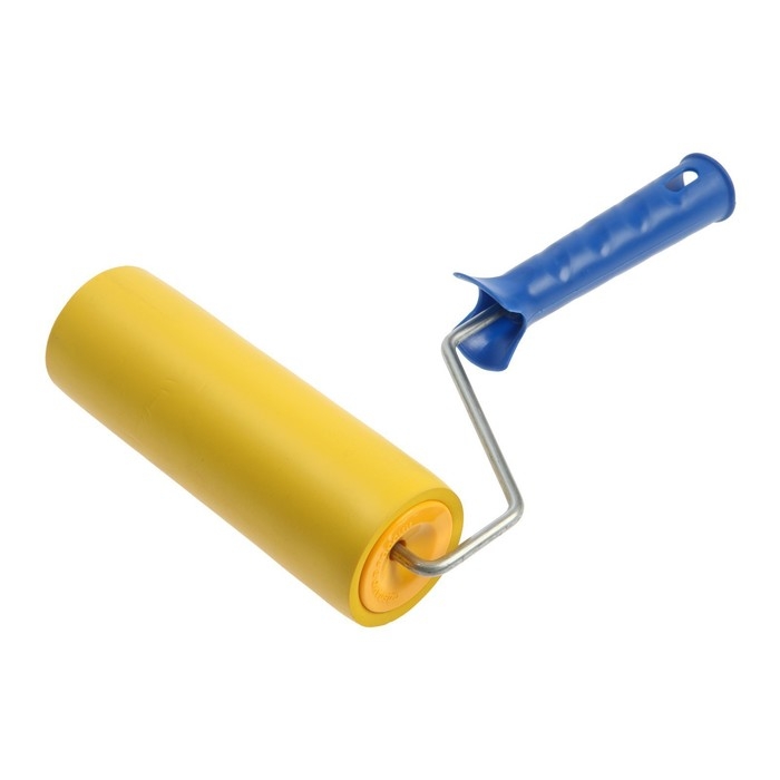 Валик прижимной ТУНДРА, резина, 180 мм, рукоятка d=6 мм Валик прижимной ТУНДРА, резина, 180 мм, рукоятка d=6 мм