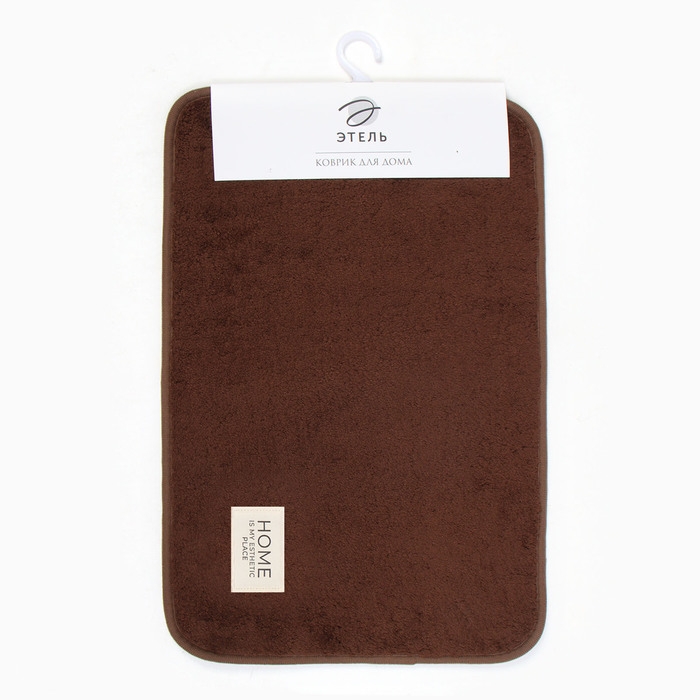 Коврик Этель Стиль цвет коричневый, 40х60 см Коврик Этель Стиль цвет коричневый, 40х60 см